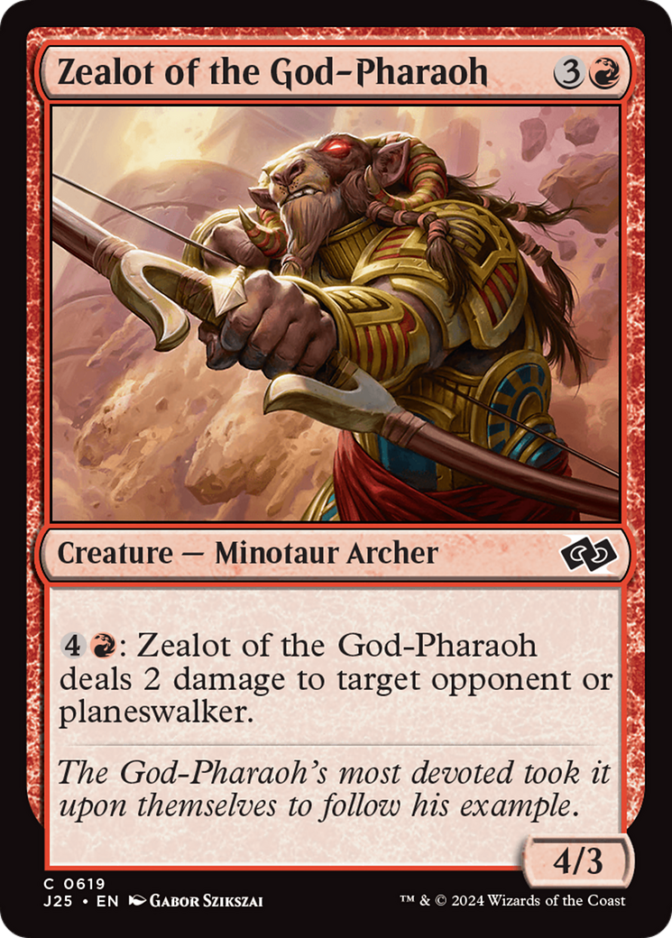 Zealot of the God-Pharaoh [Foundations Jumpstart] | Gam3 Escape