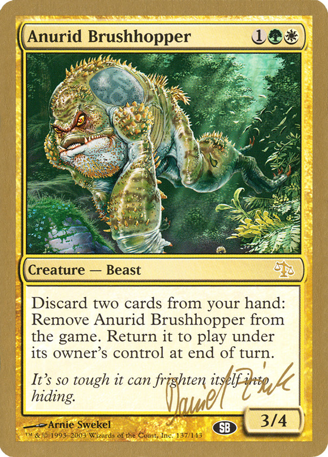 Anurid Brushhopper (Daniel Zink) (SB) [World Championship Decks 2003] | Gam3 Escape