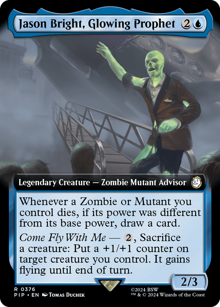 Jason Bright, Glowing Prophet (Extended Art) [Fallout] | Gam3 Escape