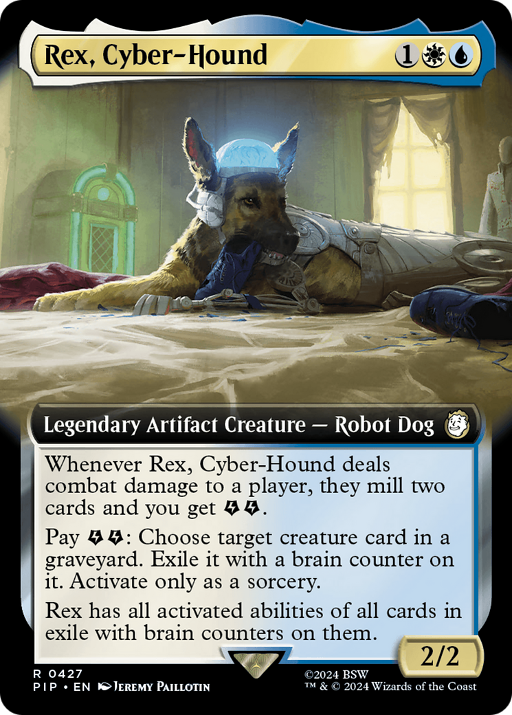 Rex, Cyber-Hound (Extended Art) [Fallout] | Gam3 Escape