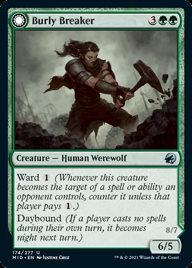 Burly Breaker // Dire-Strain Demolisher [Innistrad: Midnight Hunt] | Gam3 Escape
