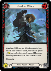 Hundred Winds (Blue) [EVR043] (Everfest)  1st Edition Rainbow Foil | Gam3 Escape