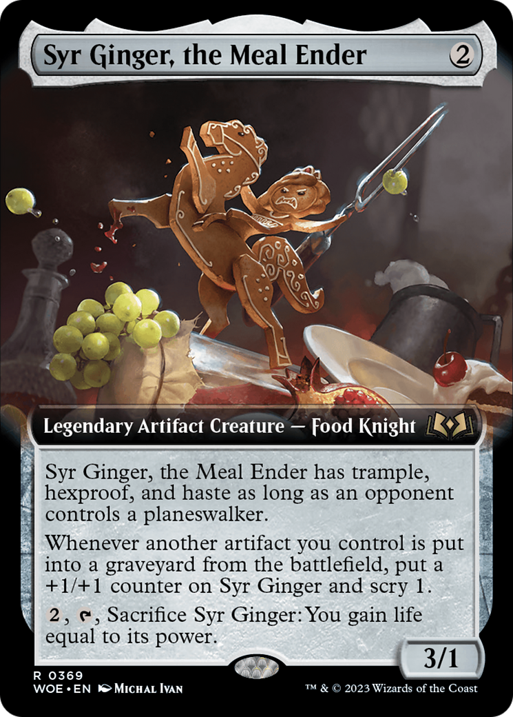 Syr Ginger, the Meal Ender (Extended Art) [Wilds of Eldraine] | Gam3 Escape