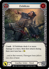 Debilitate (Blue) [U-WTR068] (Welcome to Rathe Unlimited)  Unlimited Rainbow Foil | Gam3 Escape