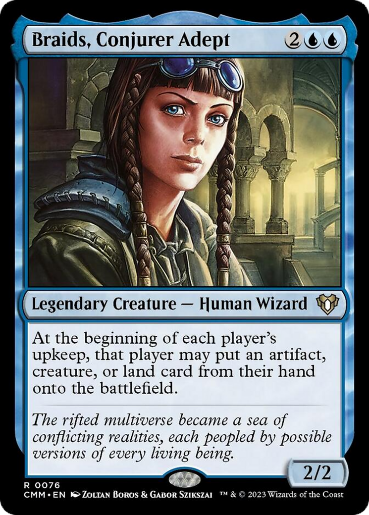 Braids, Conjurer Adept [Commander Masters] | Gam3 Escape