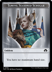 Tamiyo, Seasoned Scholar // Energy Reserve Double-Sided Token [Modern Horizons 3 Tokens] | Gam3 Escape