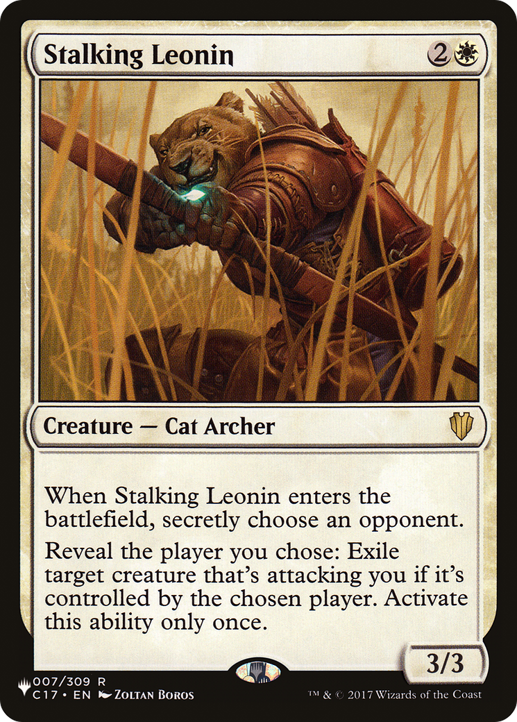 Stalking Leonin [The List] | Gam3 Escape