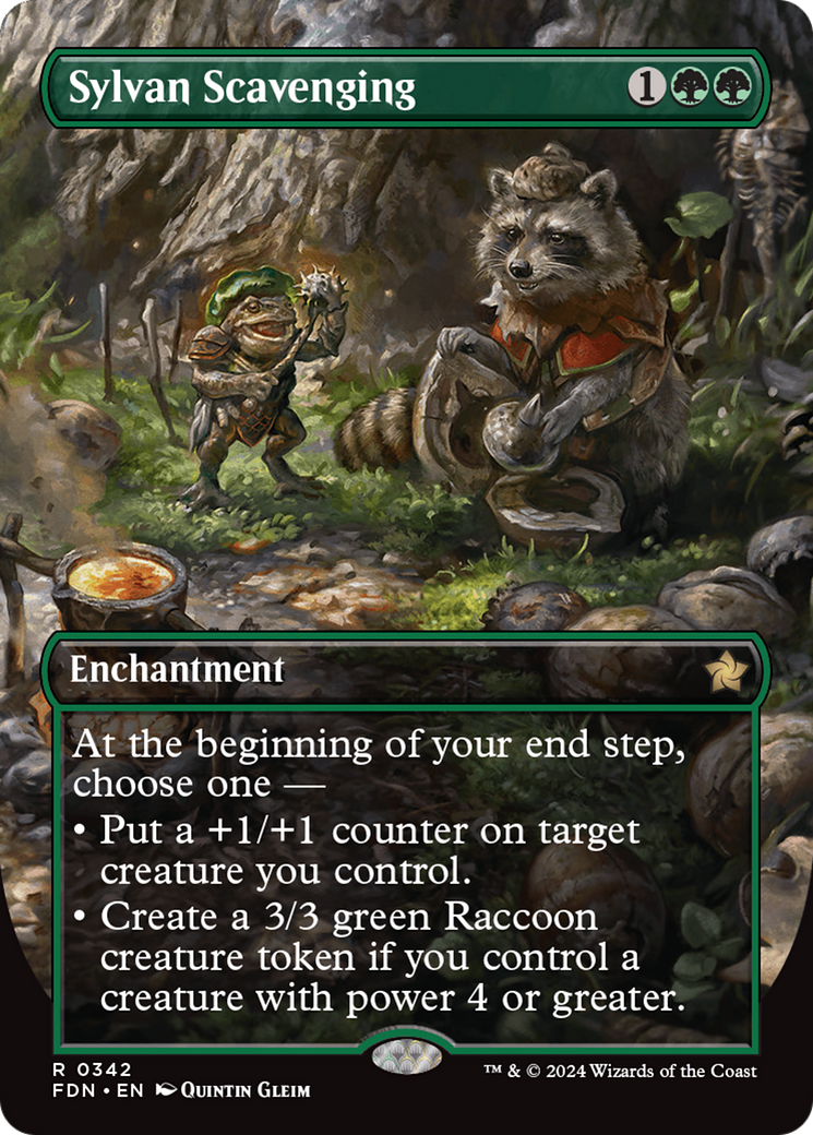 Sylvan Scavenging (Borderless) [Foundations] | Gam3 Escape
