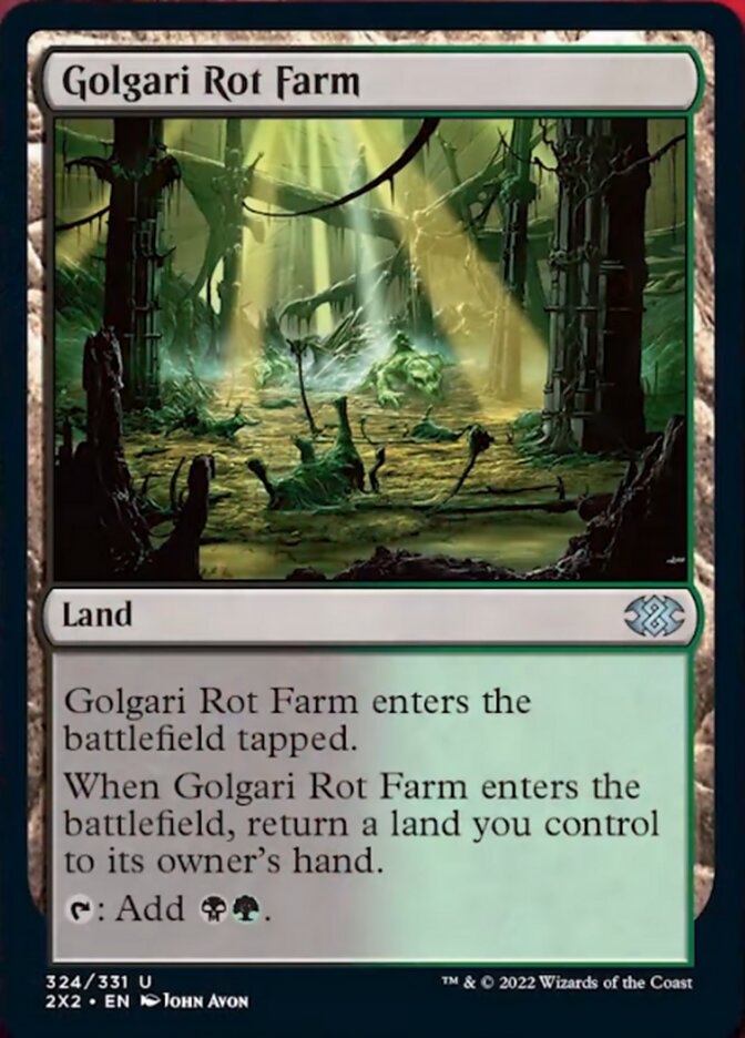 Golgari Rot Farm [Double Masters 2022] | Gam3 Escape
