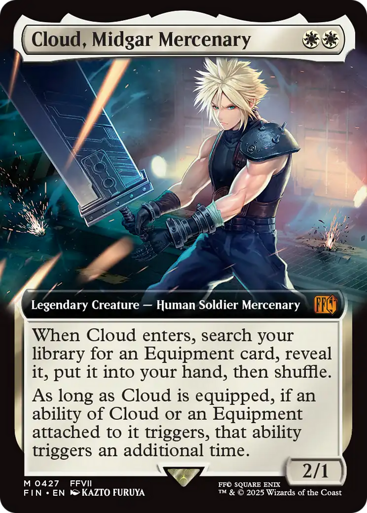 Cloud, Midgar Mercenary (Extended Art) [FINAL FANTASY] | Gam3 Escape