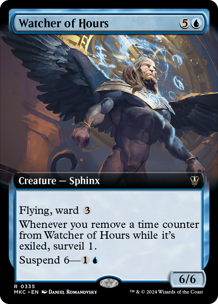 Watcher of Hours (Extended Art) [Murders at Karlov Manor Commander] | Gam3 Escape