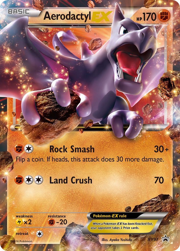 Aerodactyl EX (XY97) [XY: Black Star Promos] | Gam3 Escape