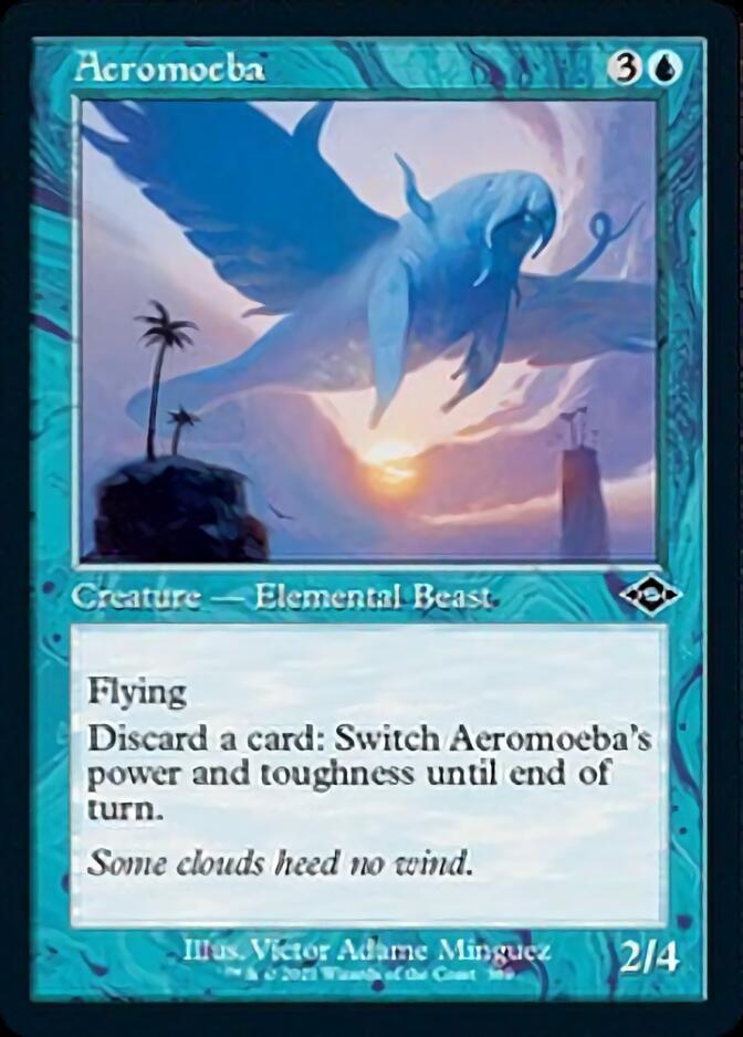 Aeromoeba (Retro Foil Etched) [Modern Horizons 2] | Gam3 Escape