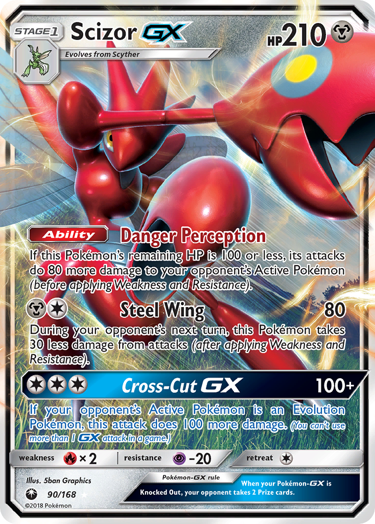 Scizor GX (90/168) [Sun & Moon: Celestial Storm] | Gam3 Escape