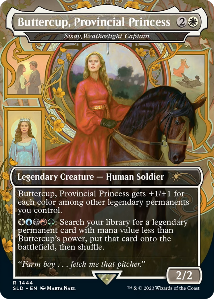 Buttercup, Provincial Princess - Sisay, Weatherlight Captain [Secret Lair Drop Series] | Gam3 Escape