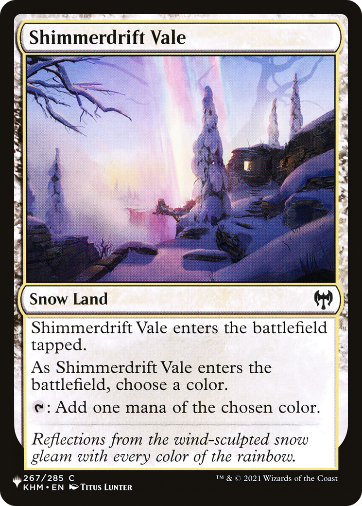 Shimmerdrift Vale [The List] | Gam3 Escape