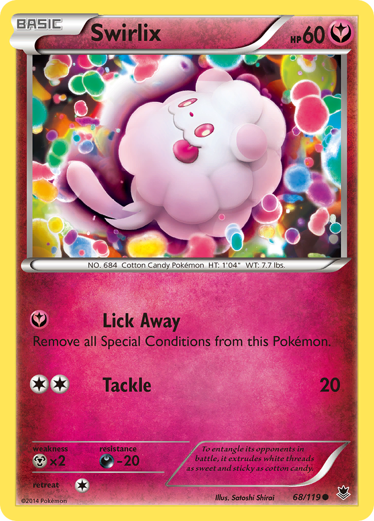 Swirlix (68/119) [XY: Phantom Forces] | Gam3 Escape