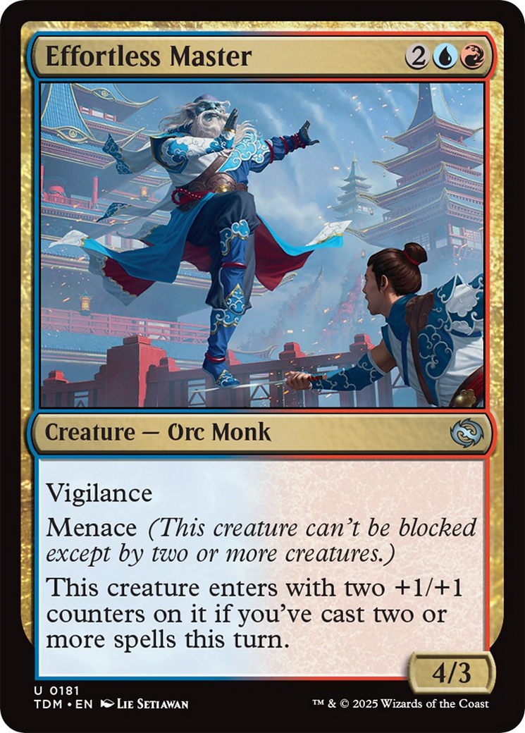 Effortless Master [Tarkir: Dragonstorm] | Gam3 Escape