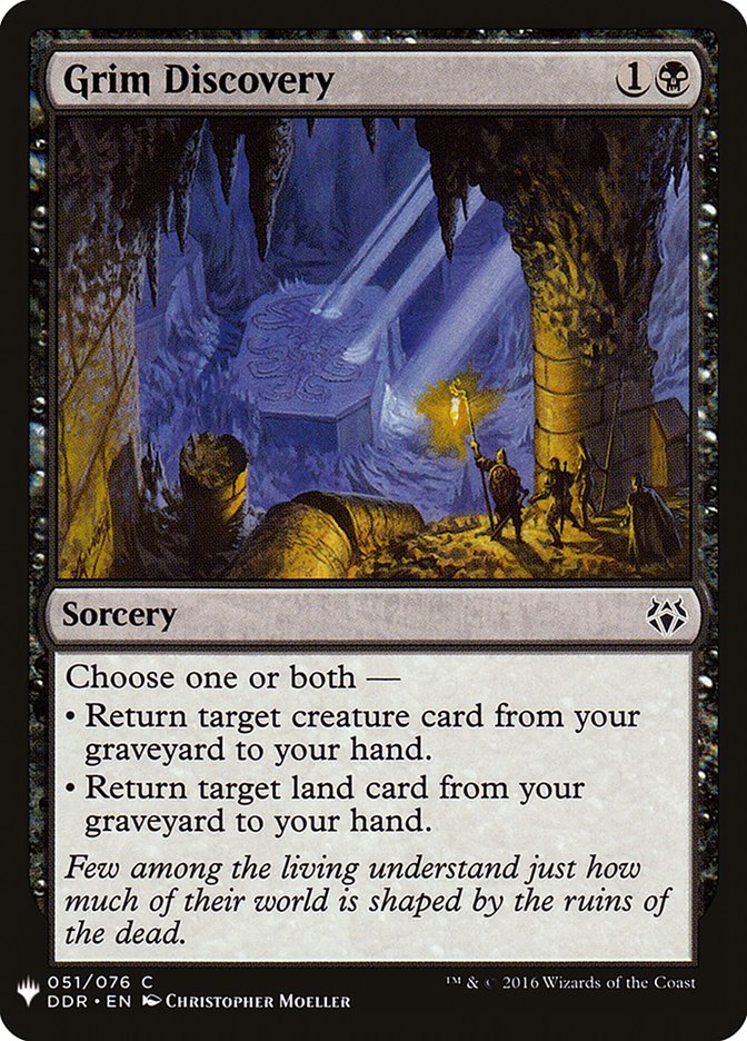 Grim Discovery [Mystery Booster] | Gam3 Escape