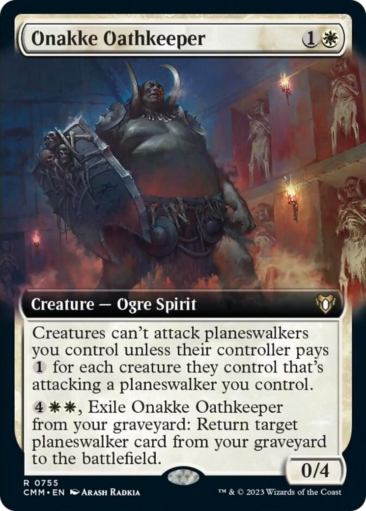 Onakke Oathkeeper (Extended Art) [Commander Masters] | Gam3 Escape