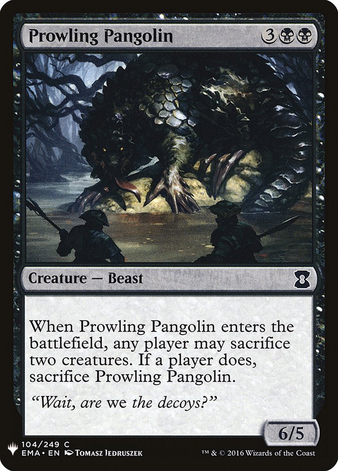 Prowling Pangolin [Mystery Booster] | Gam3 Escape