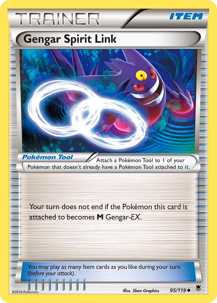 Gengar Spirit Link (95/119) [XY: Phantom Forces] | Gam3 Escape