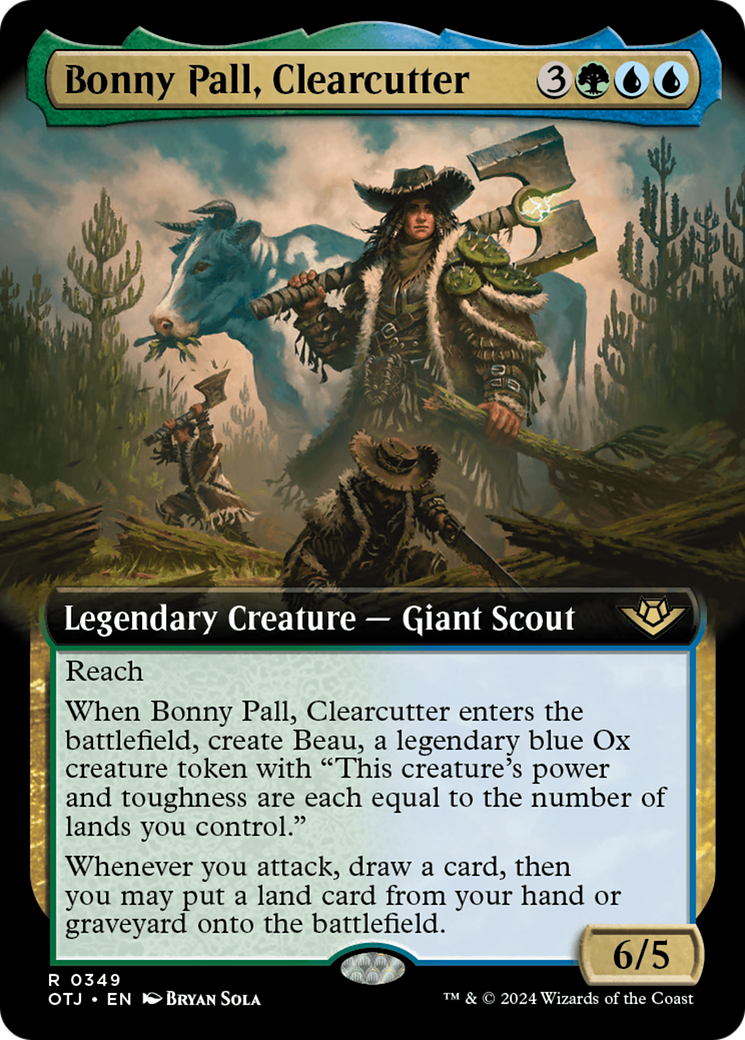 Bonny Pall, Clearcutter (Extended Art) [Outlaws of Thunder Junction] | Gam3 Escape