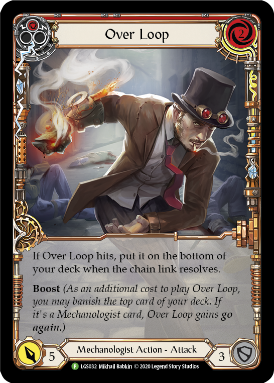 Over Loop (Red) [LGS032] (Promo)  Rainbow Foil | Gam3 Escape