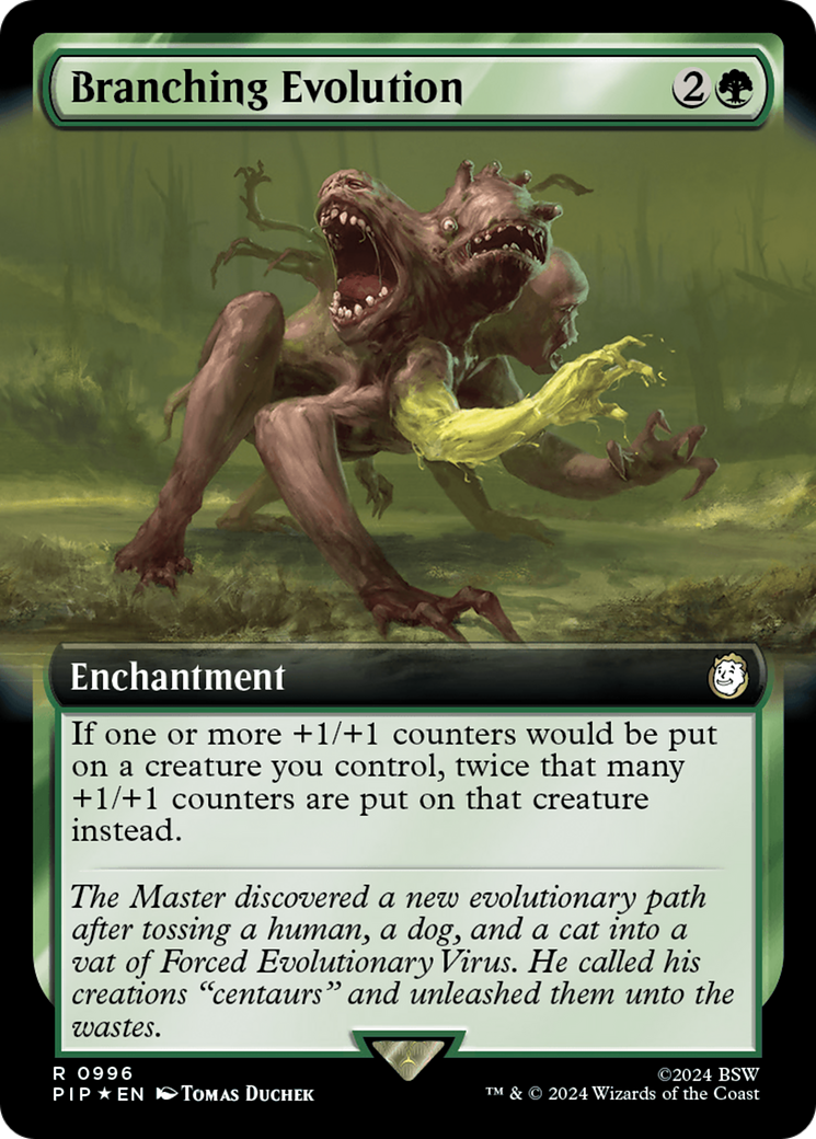 Branching Evolution (Extended Art) (Surge Foil) [Fallout] | Gam3 Escape