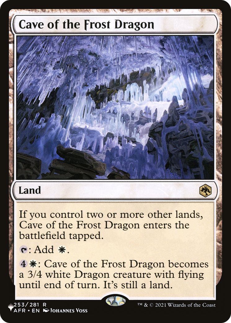 Cave of the Frost Dragon [The List] | Gam3 Escape