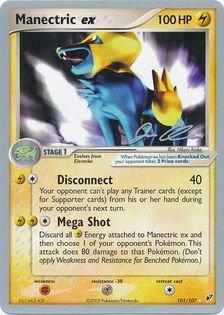Manectric ex (101/107) (Mewtrick - Jason Klaczynski) [World Championships 2006] | Gam3 Escape
