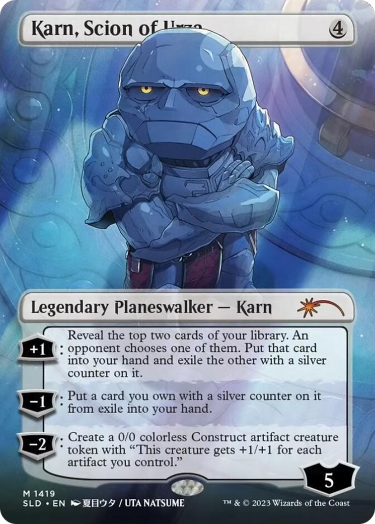 Karn, Scion of Urza (Rainbow Foil) [Secret Lair Drop Series] | Gam3 Escape