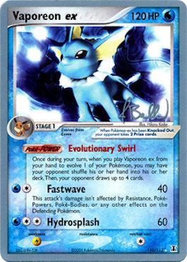 Vaporeon ex (110/113) (Eeveelutions - Jimmy Ballard) [World Championships 2006] | Gam3 Escape
