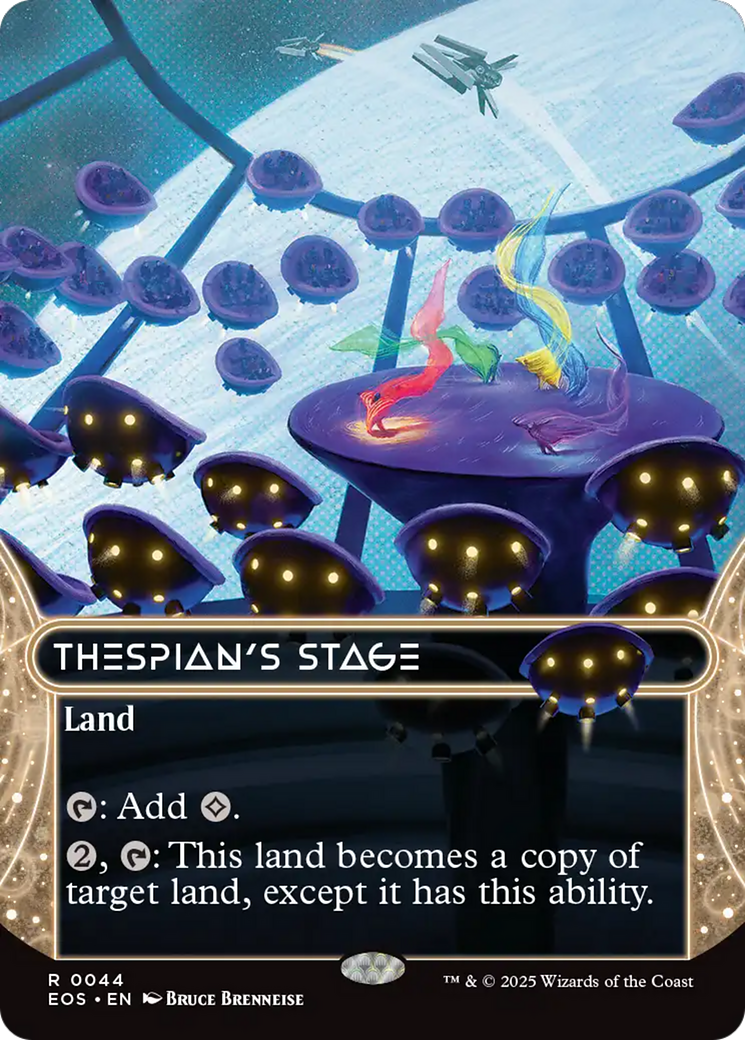 Thespian's Stage (0044) (Borderless) [Edge of Eternities: Stellar Sights] | Gam3 Escape