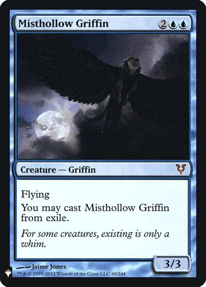 Misthollow Griffin [Mystery Booster] | Gam3 Escape
