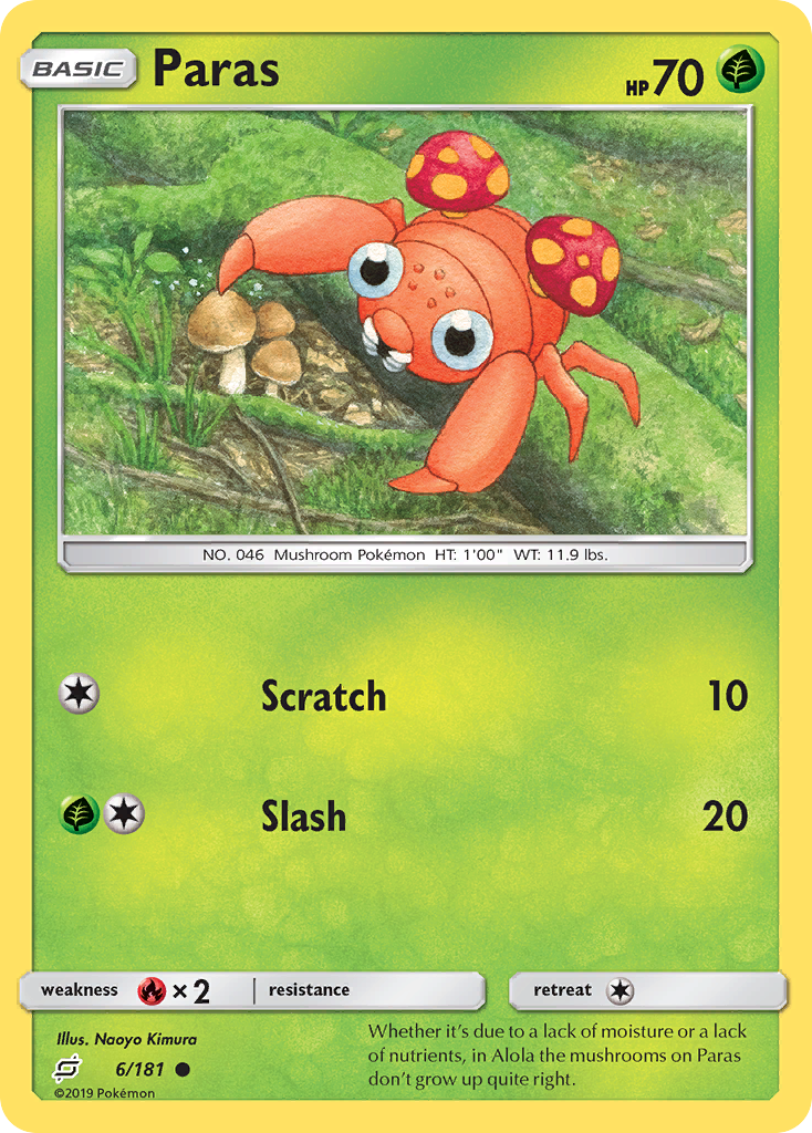 Paras (6/181) [Sun & Moon: Team Up] | Gam3 Escape