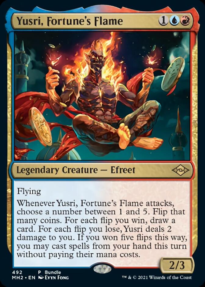 Yusri, Fortune's Flame (Bundle) [Modern Horizons 2] | Gam3 Escape