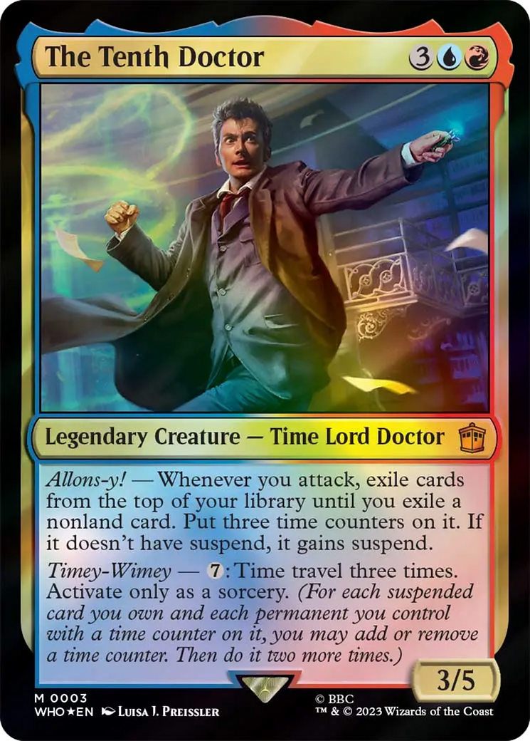 The Tenth Doctor [Doctor Who] | Gam3 Escape