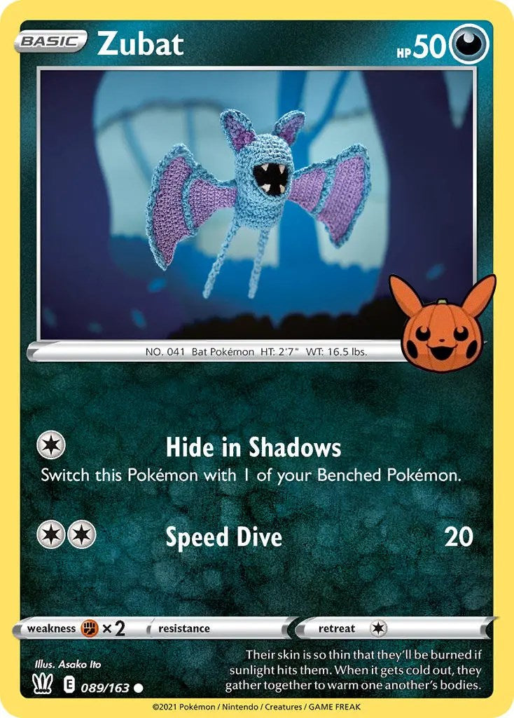 Zubat (089/163) [Trick or Trade] | Gam3 Escape