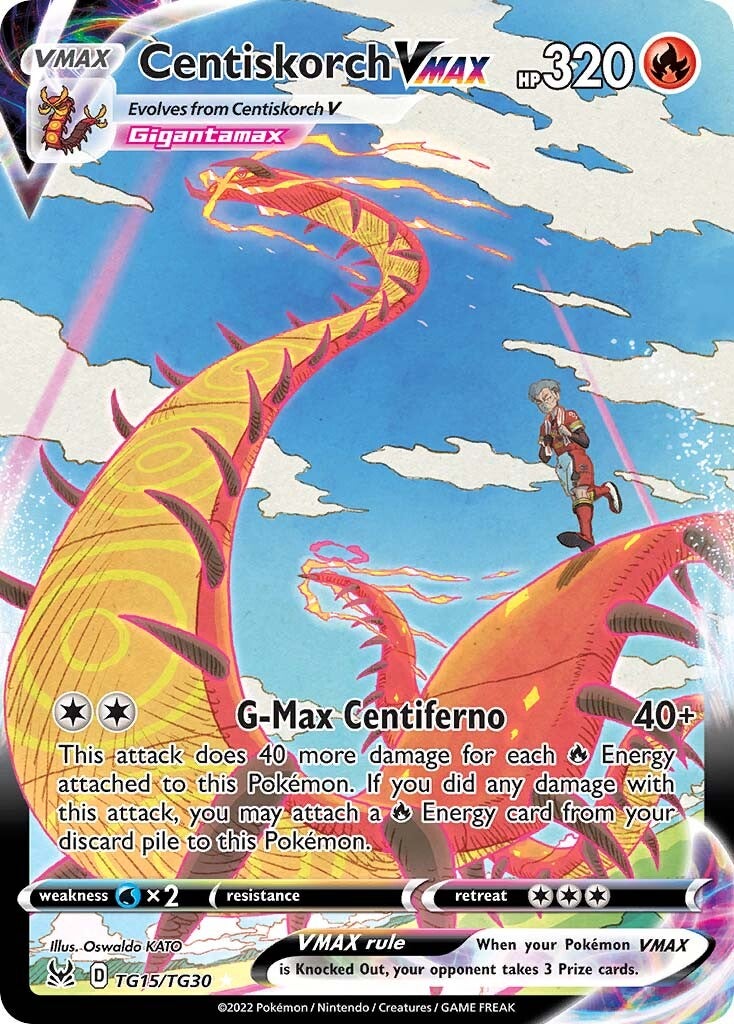 Centiskorch VMAX (TG15/TG30) [Sword & Shield: Lost Origin] | Gam3 Escape