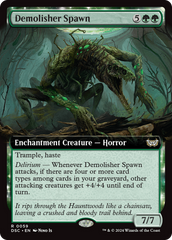 Demolisher Spawn (Extended Art) [Duskmourn: House of Horror Commander] | Gam3 Escape