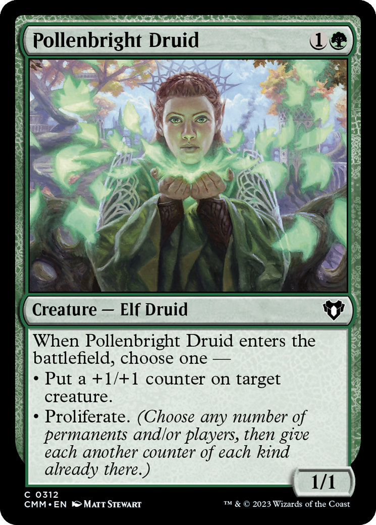 Pollenbright Druid [Commander Masters] | Gam3 Escape