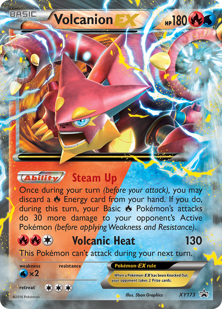 Volcanion EX (XY173) [XY: Black Star Promos] | Gam3 Escape