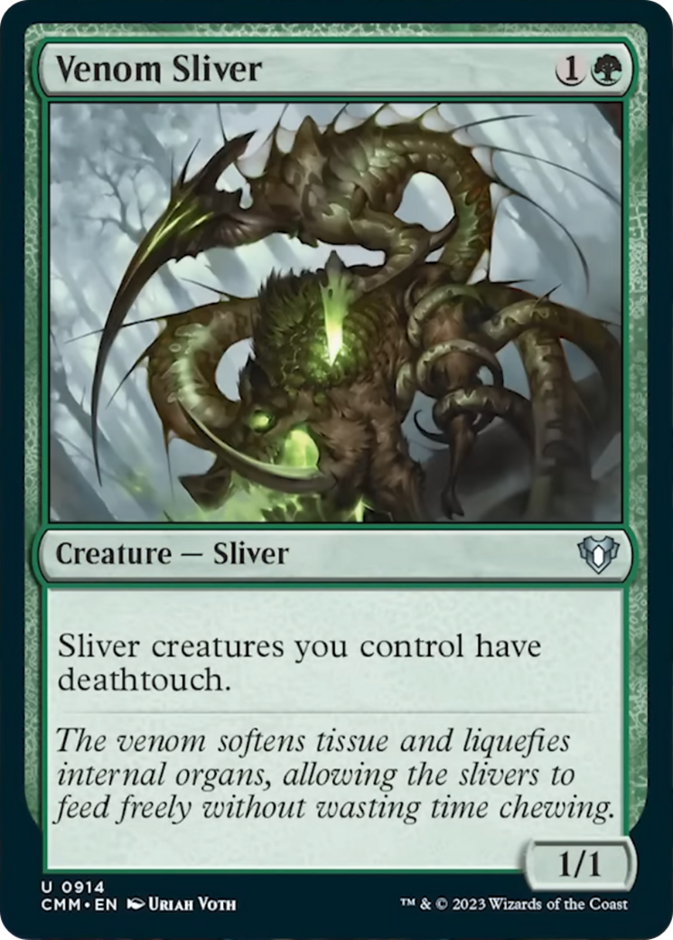 Venom Sliver [Commander Masters] | Gam3 Escape