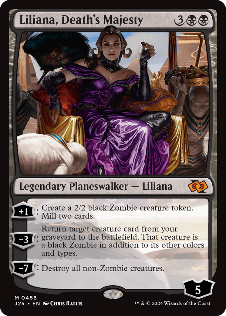 Liliana, Death's Majesty [Foundations Jumpstart] | Gam3 Escape