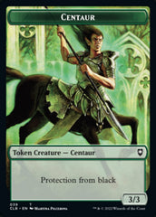 Horror // Centaur Double-Sided Token [Commander Legends: Battle for Baldur's Gate Tokens] | Gam3 Escape