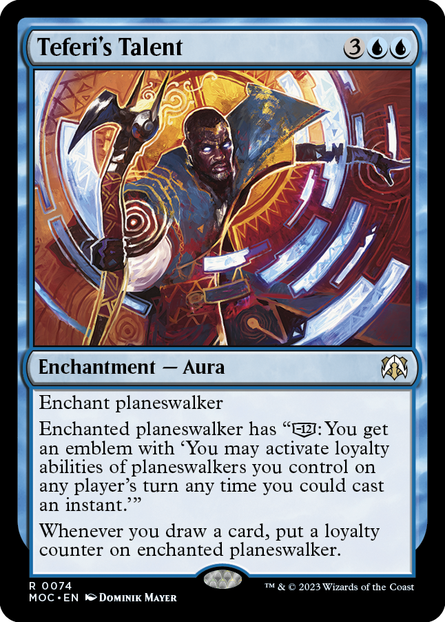 Teferi's Talent [March of the Machine Commander] | Gam3 Escape