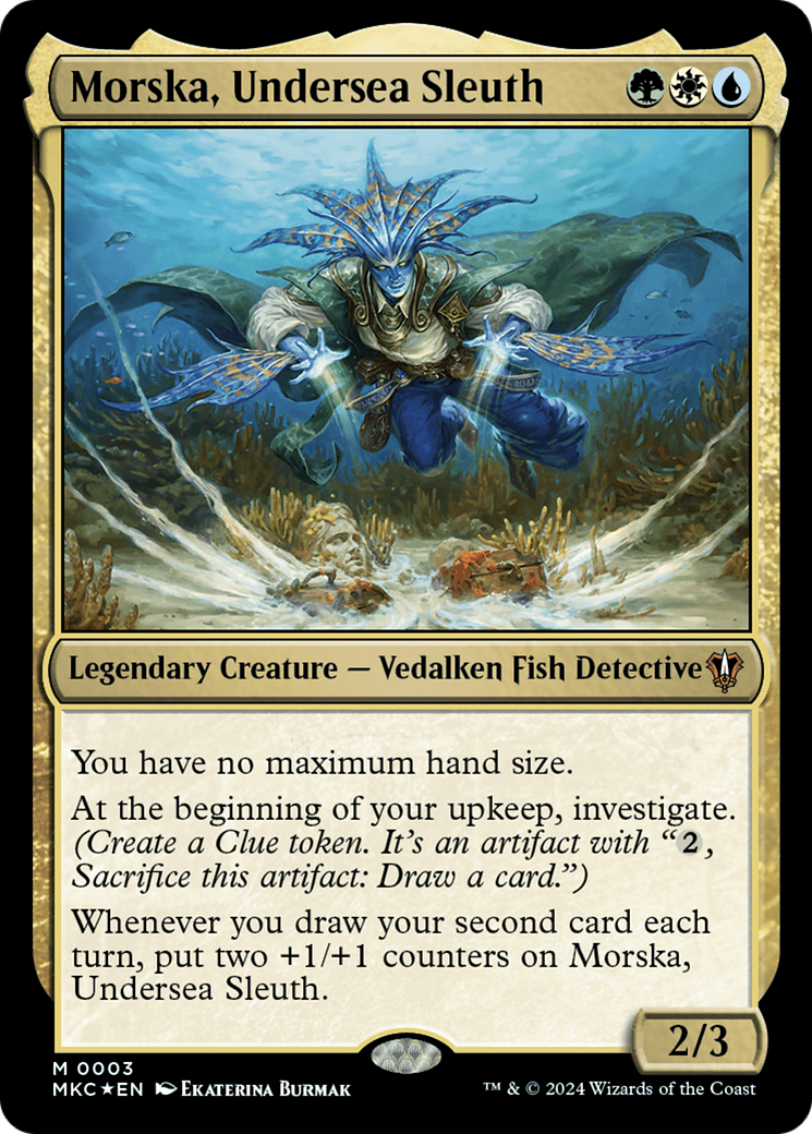 Morska, Undersea Sleuth [Murders at Karlov Manor Commander] | Gam3 Escape