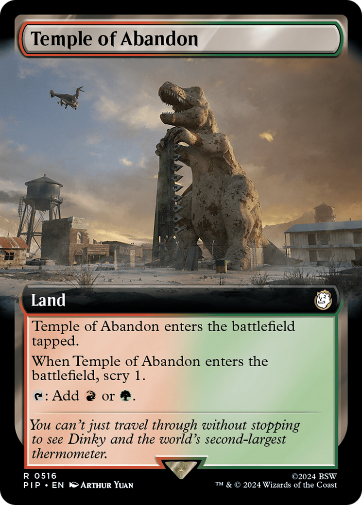 Temple of Abandon (Extended Art) [Fallout] | Gam3 Escape