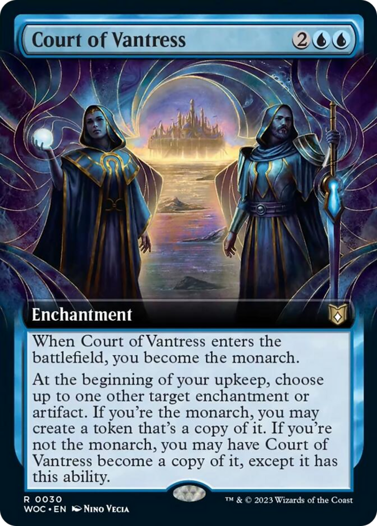 Court of Vantress (Extended Art) [Wilds of Eldraine Commander] | Gam3 Escape